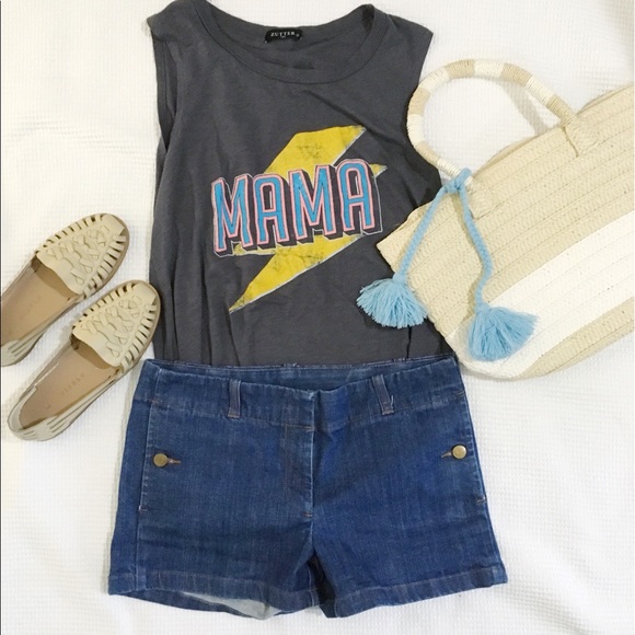 J. Crew Pants - J. Crew Denim Cruise Blue Jean Shorts